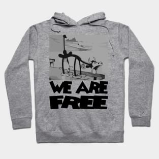 Steamboat Willie. We Are Free - 2 Hoodie